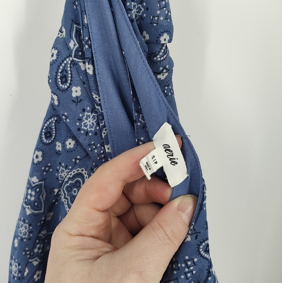 Aerie | printed wrap skirt - Picture 4 of 5